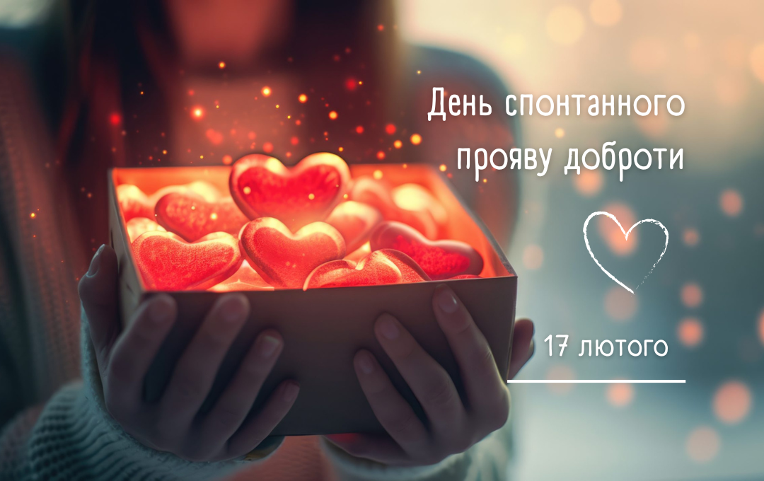 Read more about the article 17 лютого – День спонтанного прояву доброти