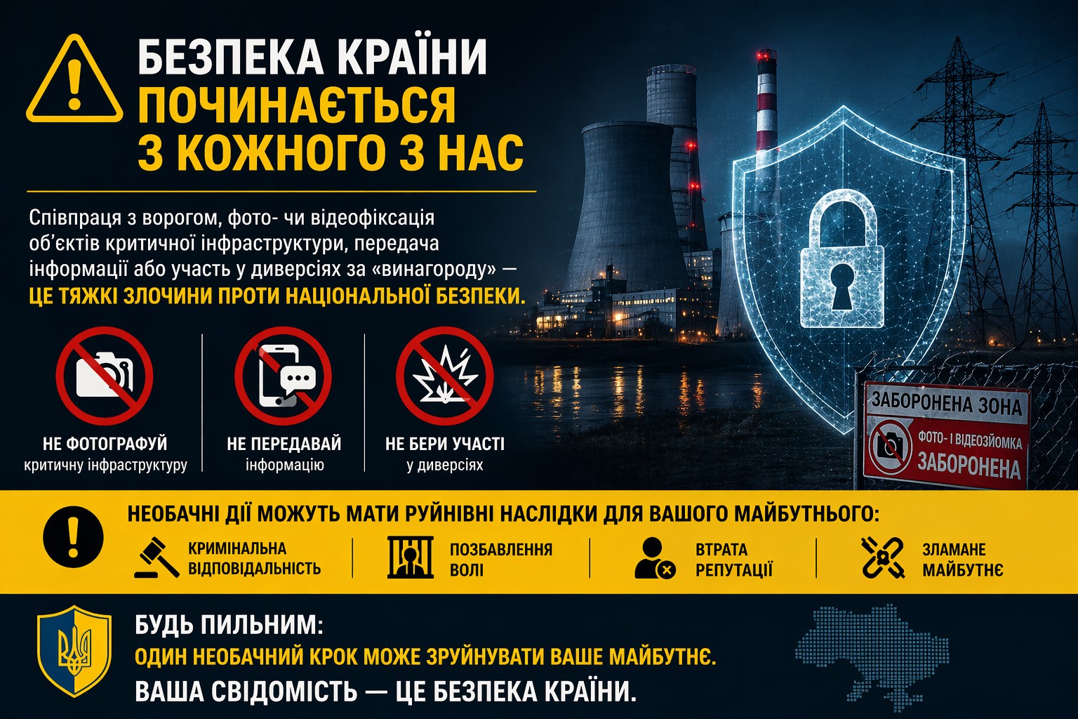 Ви зараз переглядаєте Безпека країни починається з кожного з нас