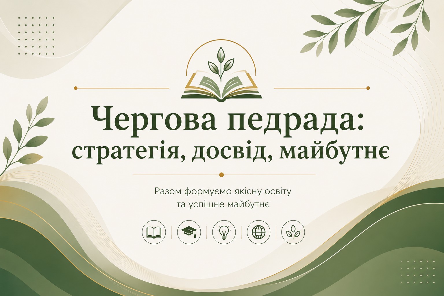 Ви зараз переглядаєте Чергова педрада: стратегія, досвід, майбутнє