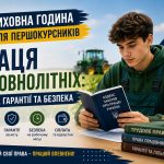 Виховна година для першокурсників: «Праця неповнолітніх: права, гарантії та безпека»