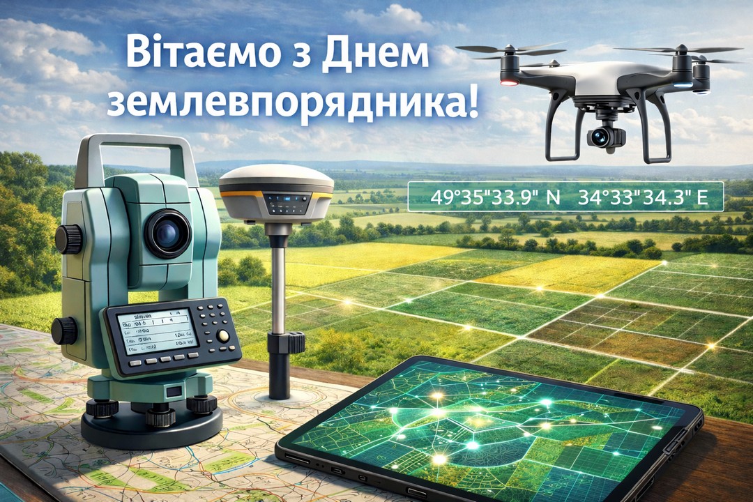 Детальніше про статтю Вітаємо з Днем землевпорядника України!